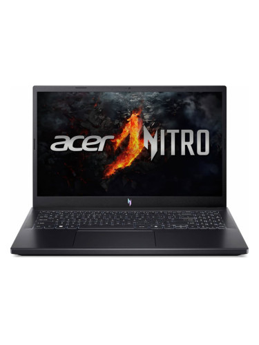 Лаптоп Acer Nitro V15 ANV15-41-R2U1 (NH.QSHEX.006), осемядрен AMD Ryzen 7 7735HS 3.2/4.75GHz, 15.6" (39.62cm) Full HD IPS 144Hz Anti-Glare Display & GF RTX 3050 6GB, (HDMI), 16GB DDR5, 1TB SSD NVMe, 1x USB4, No OS, 2.1kg