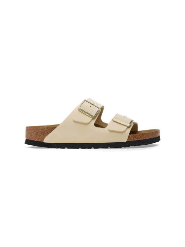 Чехли от набук Birkenstock Arizona в бежово 1026711