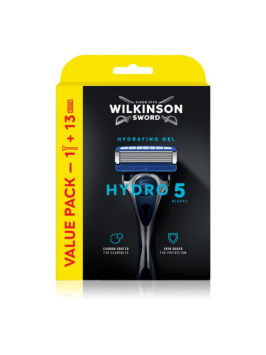 Wilkinson Sword Hydro5 Skin Protection Regular самобръсначка + резервни остриета