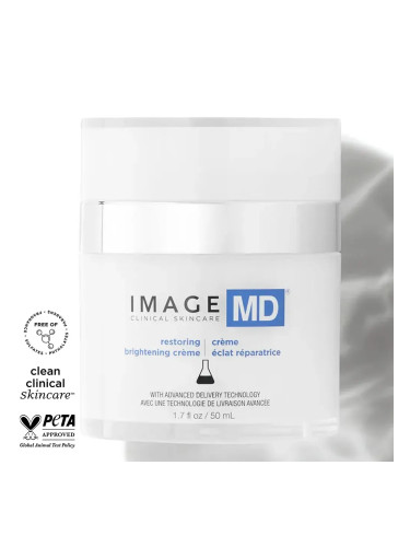 Нощен крем за лице против петна с Витамин С и пептиди IMAGE MD Clinical Skincare Restoring Brightening Creme