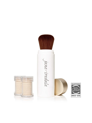 Минерална пудра за лице в четка SPF20 Jane Iredale Amazing Base Loose Mineral Powder Refillable Brush