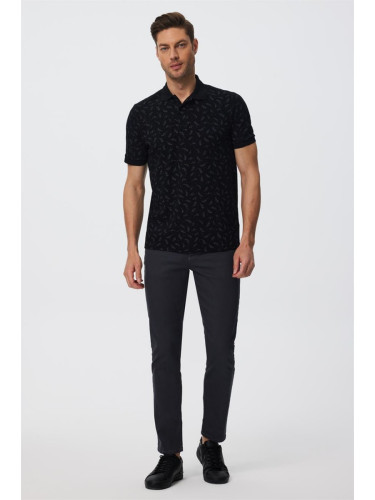 Lee Cooper Jaquard Men's Polo Shirt