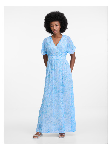 Orsay Light Blue Women's Maxi Dress - Women's