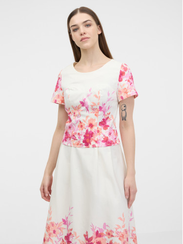 Orsay Pink women's floral blouse - Women