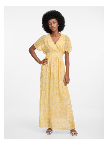 Orsay Yellow Women's Maxi Dress - Women's