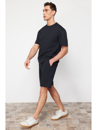 Trendyol Navy Regular/Real Fit Shorts & Bermuda