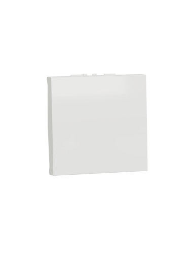 Електрически ключ бутон, 16A, 250VAC, за вграждане, бял, New Unica, NU326118