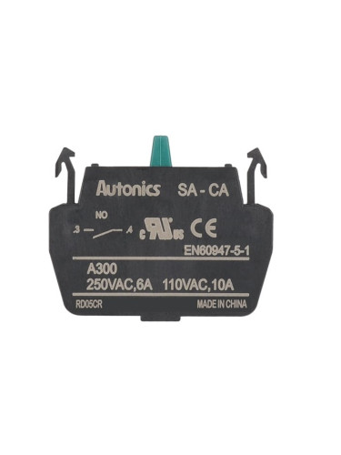 Контактен блок SA-CA, 5A/230VAC, SPST-NO, AUTONICS