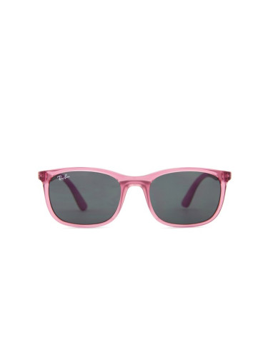 Ray-Ban Junior RJ9076S 712587 49 - правоъгълна слънчеви очила, детски, розови