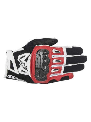 Alpinestars SMX-2 Air Carbon V2 Gloves Black/Red/White L Ръкавици