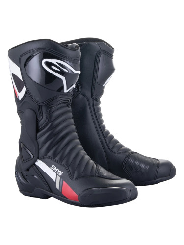 Alpinestars SMX-6 V2 Boots Black/White/Gray 44 Ботуши