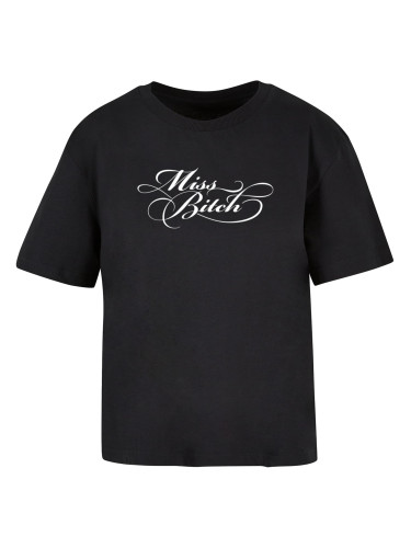 Women's T-shirt Miss Bitch black