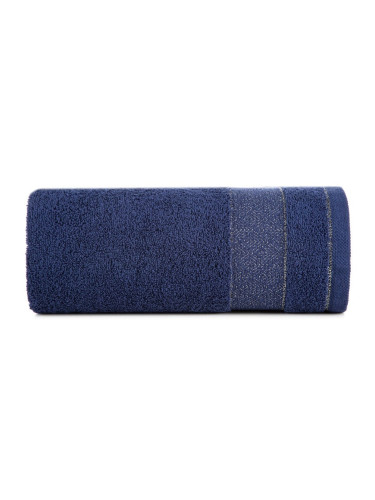 Eurofirany Unisex's Towel 453213 Navy Blue