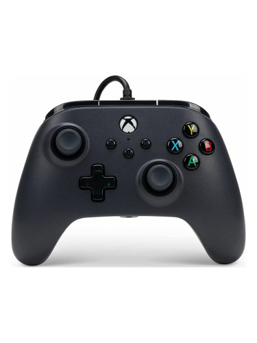 Геймпад PowerA PowerA Wired Controller Black за Xbox One/Series X/S, USB, черен