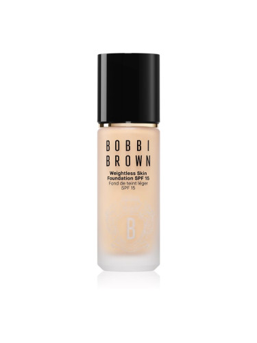 Bobbi Brown Weightless Skin Foundation SPF 15 дълготраен фон дьо тен с хидратиращ ефект цвят Cool Ivory 30 мл.