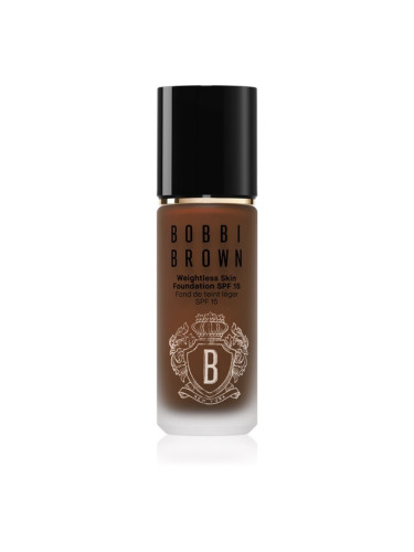 Bobbi Brown Weightless Skin Foundation SPF 15 дълготраен фон дьо тен с хидратиращ ефект цвят Cool Chestnut 30 мл.