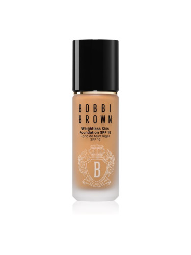 Bobbi Brown Weightless Skin Foundation SPF 15 дълготраен фон дьо тен с хидратиращ ефект цвят Golden 30 мл.