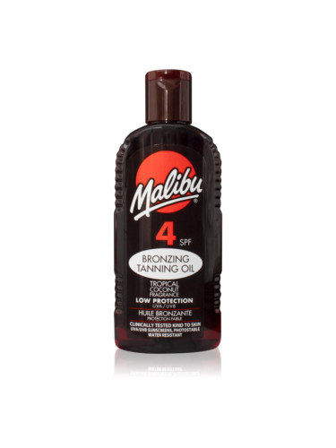 Malibu Bronzing Tanning Oil хидратиращ и бронзиращ спрей за тен 200 мл.