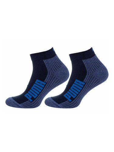 Puma Unisex's 2Pack Socks 90795003 Navy Blue/Blue