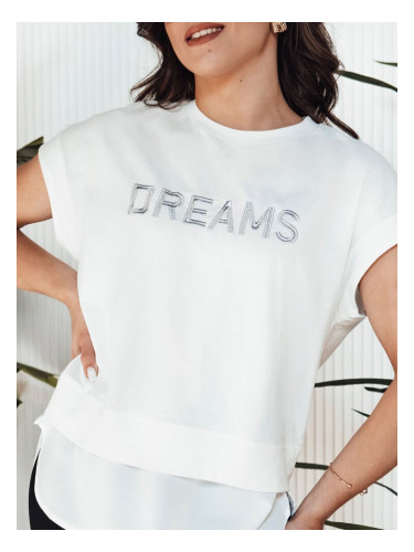 Women's T-shirt DREAMY ecru Dstreet