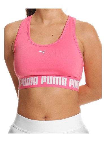 PUMA Strong Mid Impact Training Bra Pink