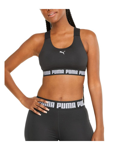 PUMA Feel It Mid-Impact Training Bra Black