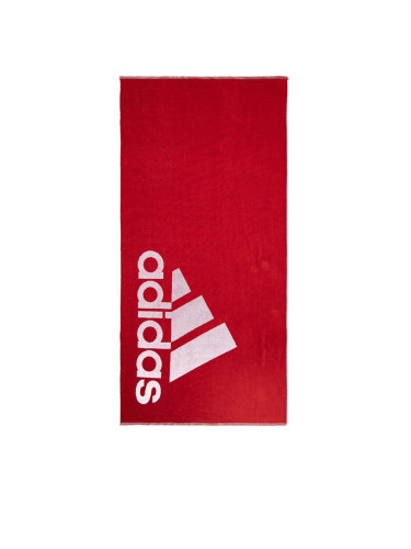 ADIDAS Swim Towel Large Red/White