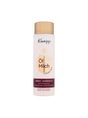 Kneipp Oil & Milk 2-Phase Bath Argan & Oat Milk Душ олио за жени 250 ml