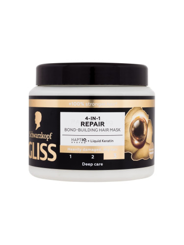 Schwarzkopf Gliss Repair 4-in-1 Hair Mask Маска за коса за жени 400 ml