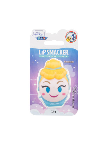 Lip Smacker Disney Emoji Cinderella #BibbityBobbityBerry Балсам за устни за деца 7,4 g