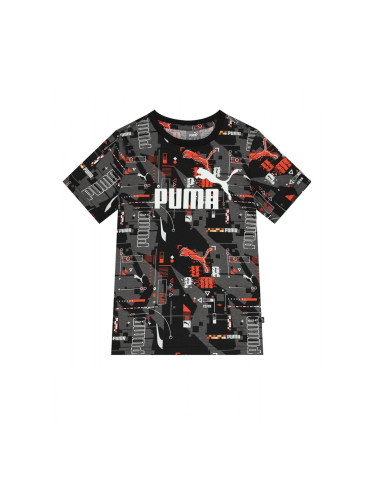 PUMA Essentials+ Futureverse Tee Black/Multi