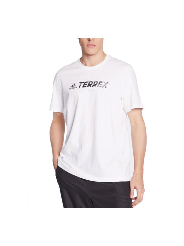 ADIDAS Terrex Classic Logo Tee White