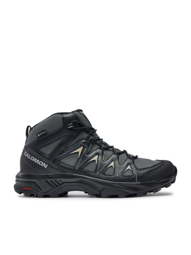 Salomon Туристически X Braze Mid Gore-Tex L47430500 Черен