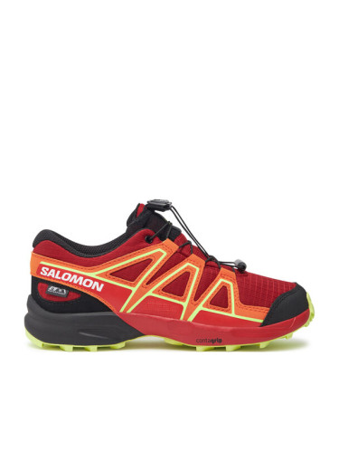 Salomon Туристически Speedcross Waterproof L47565900 Червен