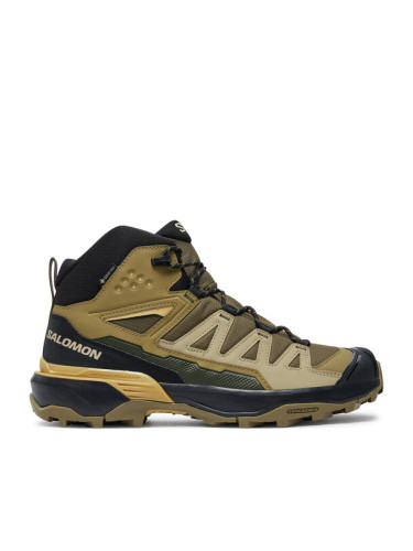 Salomon Туристически X Ultra 360 Mid Gore-Tex L47447700 Зелен