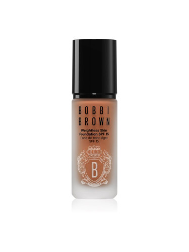 Bobbi Brown Weightless Skin Foundation SPF 15 Mini дълготраен матиращ фон дьо тен с хидратиращ ефект цвят Almond 13 мл.