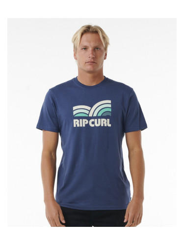 Rip Curl SURF REVIVAL CAPTURE TEE Washed Navy T-shirt