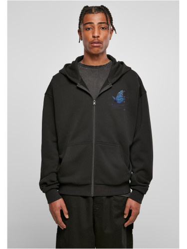 Men's Grid Head Butterfly Oversize Hoody black