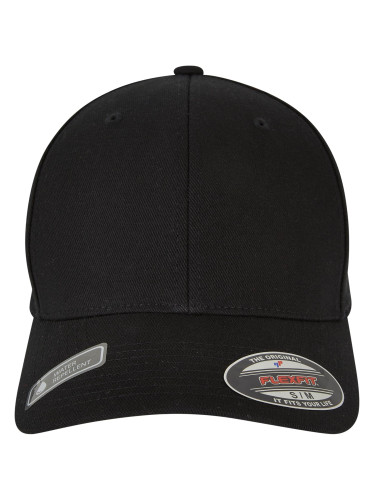 Wooly Combed Waterrepellent Cap Black