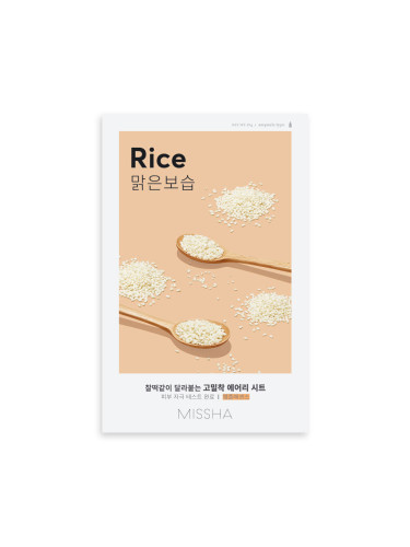 Шийт маска с Ориз Missha Airy Fit Sheet Mask Rice