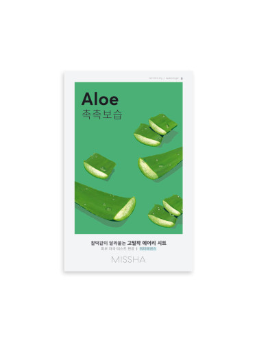 Маска за лице с Алое Missha Airy Fit Sheet Mask Aloe