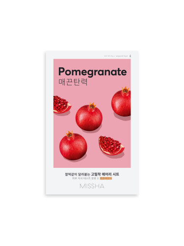 Маска за лице с Нар Missha Airy Fit Sheet Mask Pomegranate