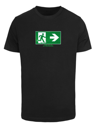 Men's T-shirt Skate Exit black