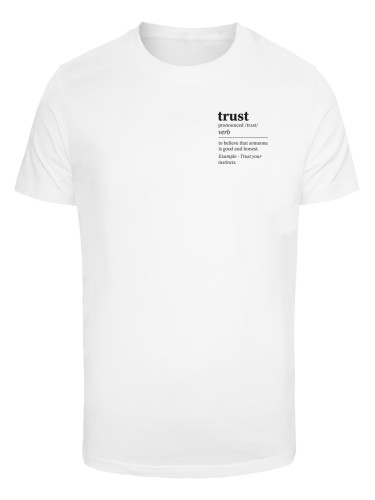 Men's T-shirtTrust Definition white