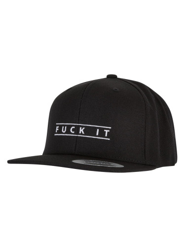 Men's cap Fuck It black