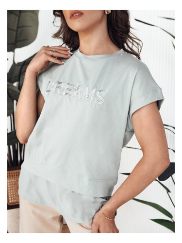 Women's T-shirt DREAMY mint Dstreet