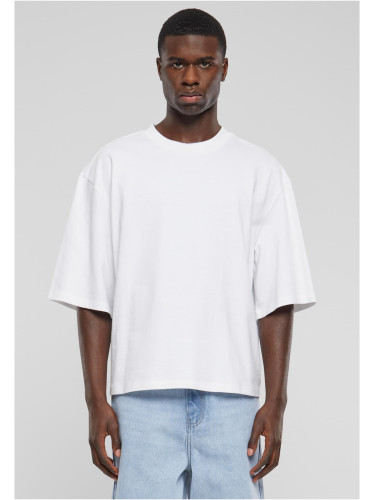 Men's T-shirt oversized Cropped white