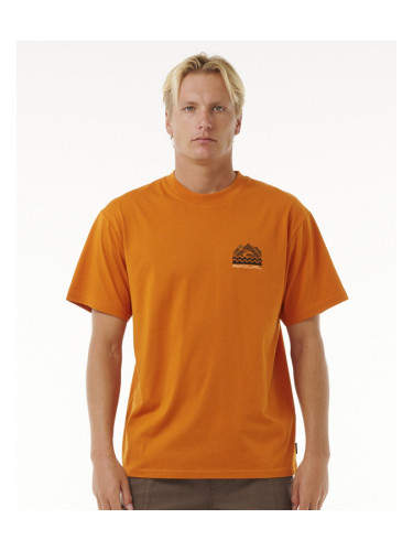 Rip Curl VAPORCOOL SEARCH TREK TEE Orange Amber T-shirt