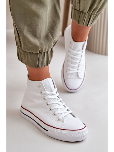 Women's Sneakers Over The Ankle White Onaria