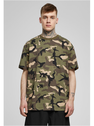 Men's T-shirt Heavy Oversized Camo Tee forest camouflage